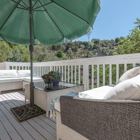 Modern Guest House Nestled In The Hollywood Hills With Huge Deck And Wow Views! Лос-Анджелес Екстер'єр фото