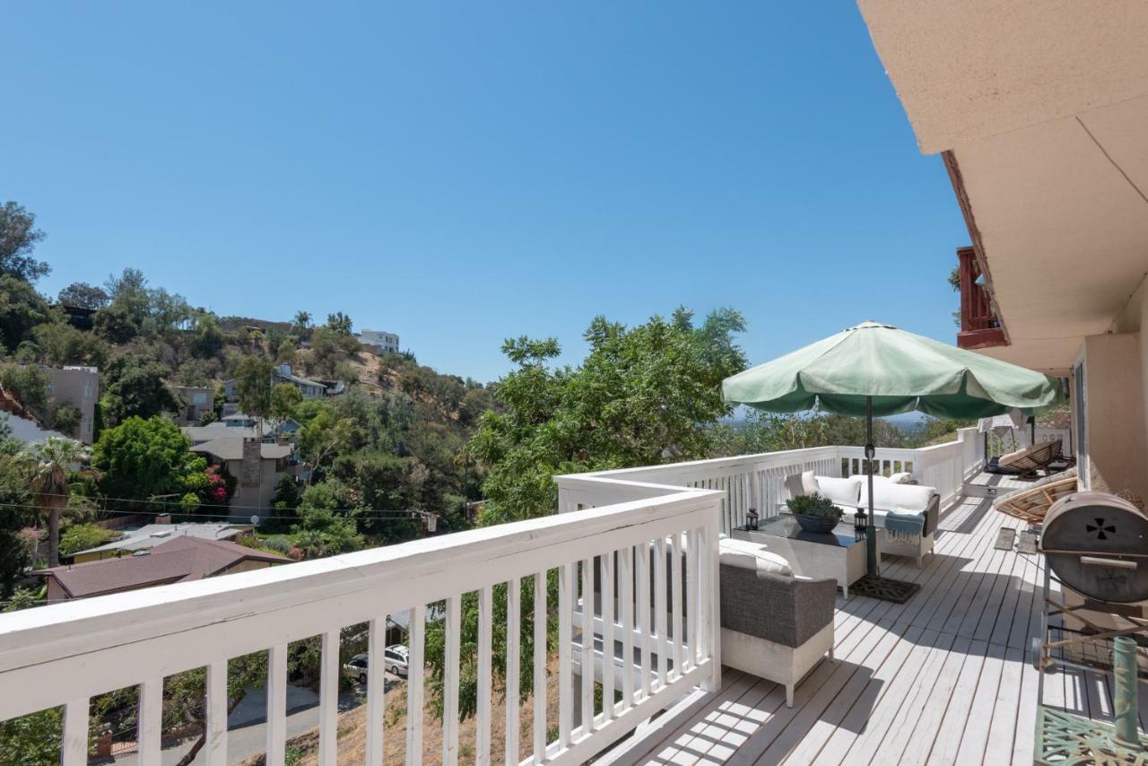 Modern Guest House Nestled In The Hollywood Hills With Huge Deck And Wow Views! Лос-Анджелес Екстер'єр фото